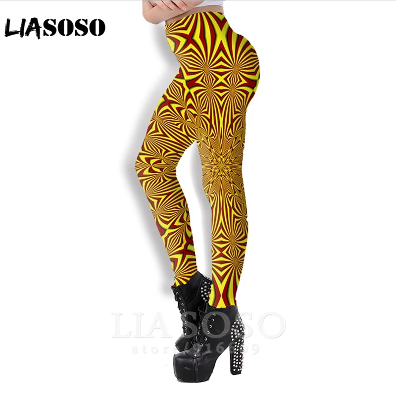 3d принт Для мужчин женщин полной длины пикантные Harajuku психоделические высокое леггинсы с логотипом