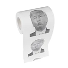 1 рулон Творческий Дональд Трамп Туалет Бумага Ванная комната Шутки, развлечения Бумага рулон ткани кляп подарок