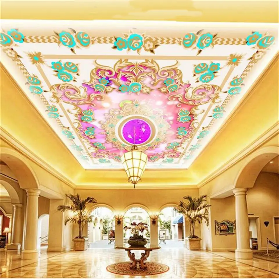 3D обои размер под заказ фотообои для гостиной бара Фреска роскошный дизайн отеля