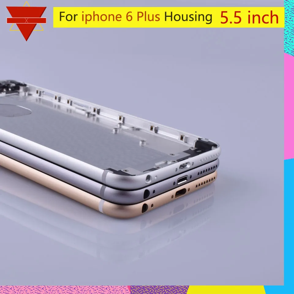 Оригинальное качество для IPhone 6 Plus P задний корпус средняя рамка Корпус Крышка