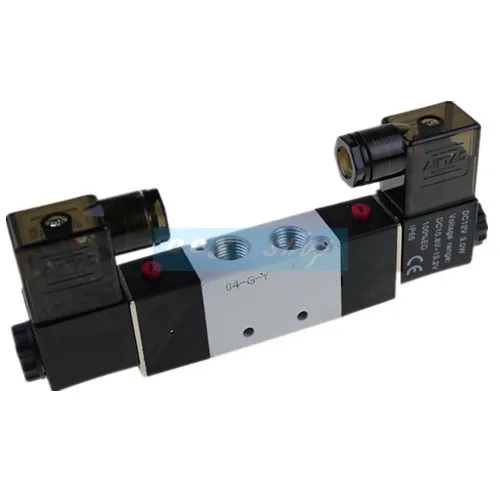 1 шт. 4V220 08 Пневматический электромагнитный клапан 5 Путь 2 Позиция 1/4 &quotАлюминий