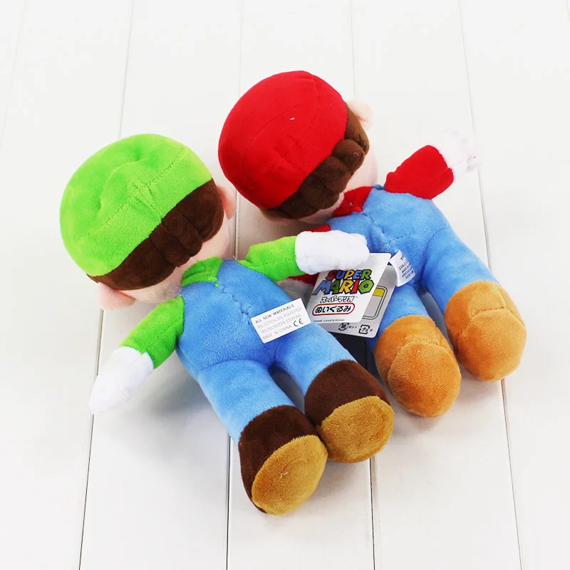 17-25 см Super Mario Bros Супер Марио и Луиджи toadette Плюшевые игрушки куклы цветок-Пиранья персонажи Dry Bones гриб toadette Плюшевые куклы