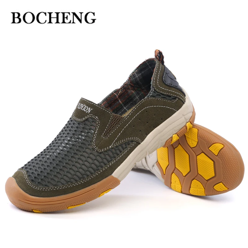 2017 Летний Новый Мужская Мода сетки воздуха обувь Высокого качества Случайные