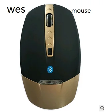 Gold leaf Wireless Bluetooth 3.0 Mouse 4D 1600DPI Blue LED for PC Laptop computer | Компьютеры и офис