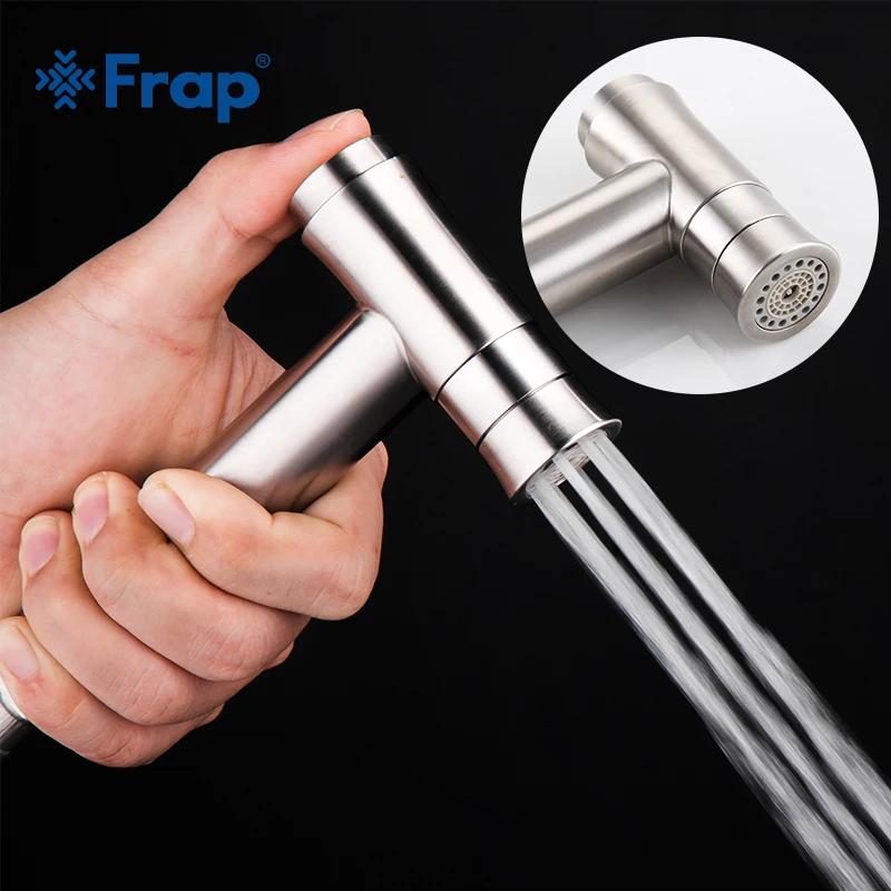 Frap ручной опрыскиватель для унитаза из нержавеющей стали биде кран ванной