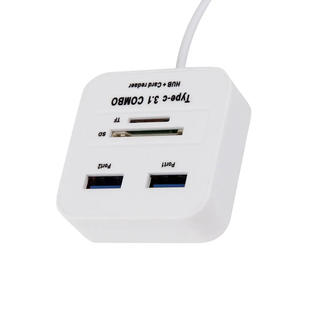 Hot Deal Mini USB 3.1 Type C Multiple 2 Port Hub&ampTF SD Card Reader For PC Macbook New | Электроника