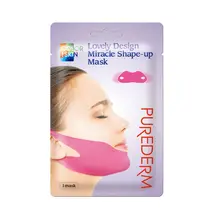 PUREDERM прекрасный дизайн чудо форма маска для лица V Лифтинг Маска