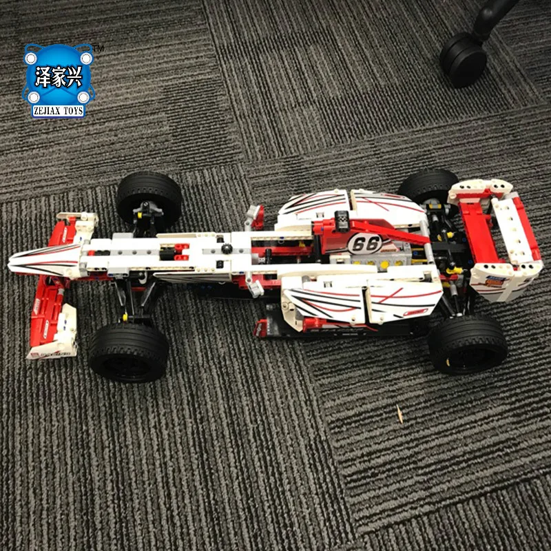 Дизайн серии 3D модель Гран-при Racer Строительный кирпич Конструкторы DIY Игрушечные