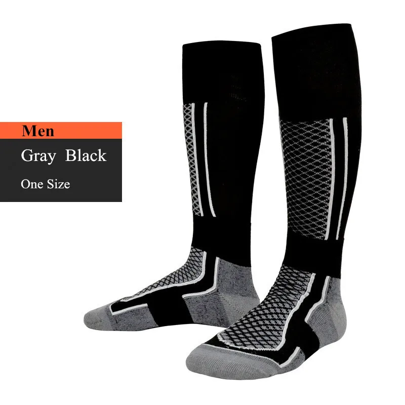 Winter Warm Men Women Thermal Ski Socks Thick Cotton Sports Skiing Leg Warmers Long Warmer 4 Colors | Спорт и развлечения