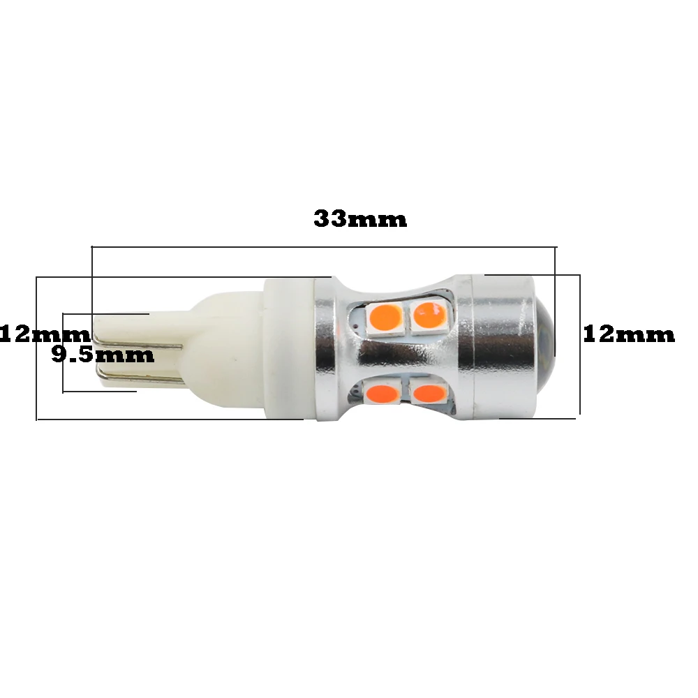 YSY 30 шт. T10 3030 10SMD белая автомобильная светодиодная лампа для зазора 10led дверная