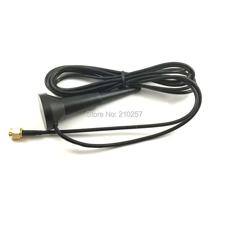 Водостойкая присоска 3 дБи антенна 433 МГц с разъемом Sma кабель RG174 300 см 5 шт. |