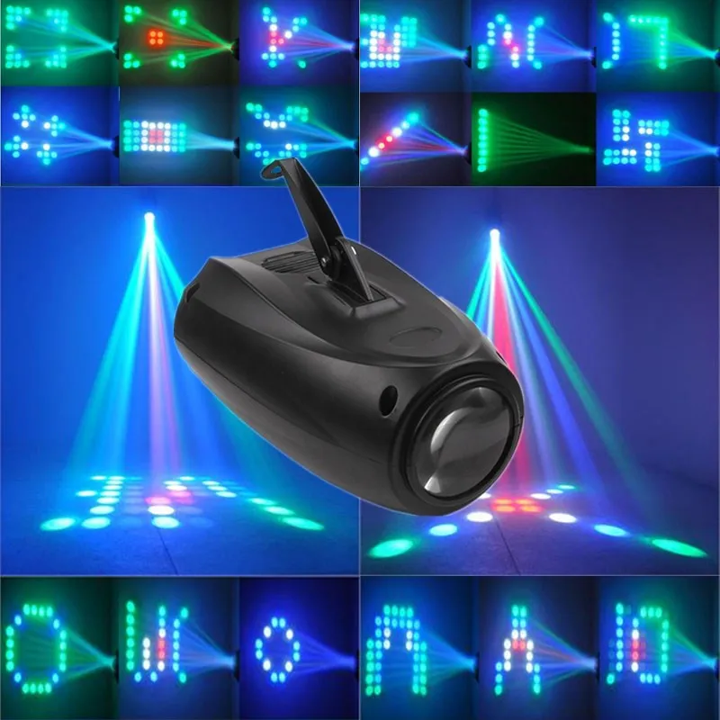 LED Airship 64 RGBW изменение цвета 10 Вт Moonflower освещение волшебный узор сценические огни