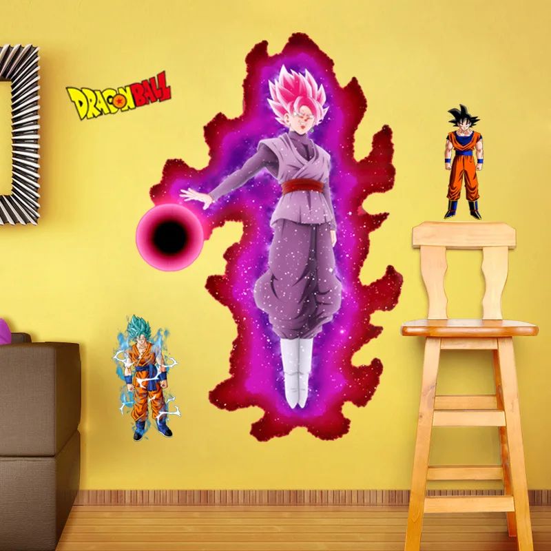 60*90 см большая наклейка Дракон какарото сон замасу Саян Бог маджин Буу Фриза