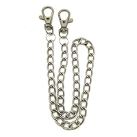 punk silver hip hop key chains men women hipster jean pant wallet chain gothic trousers key chain rock keychain jewelry