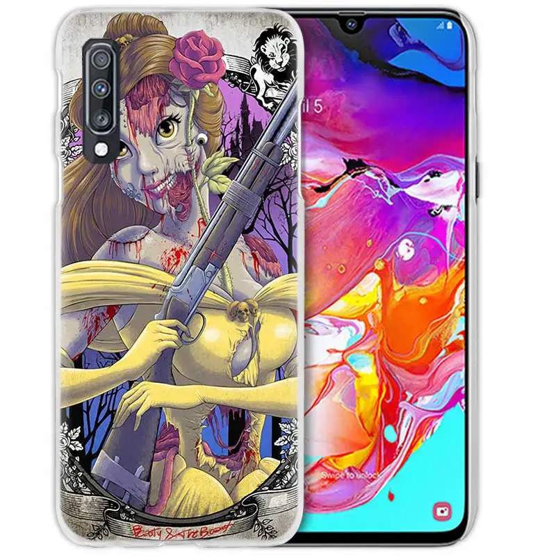 04 Принцесса Ариэль маленькая чехол с русалкой для samsung Galaxy M40 A50 A80 A70 A60 A40 A30 A20e A10 J4 J6 плюс J8 жесткий чехол из поликарбоната - Цвет: 04