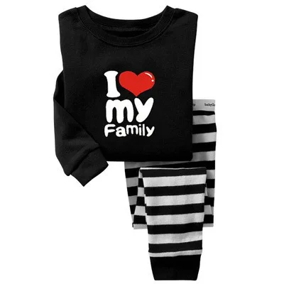 2018 Boys Girls Spider-man Super Man Set Spring Children's Clothing Full Pants +shirts Suit Kids Clothes Pajamas Sets Hot Casual | Детская