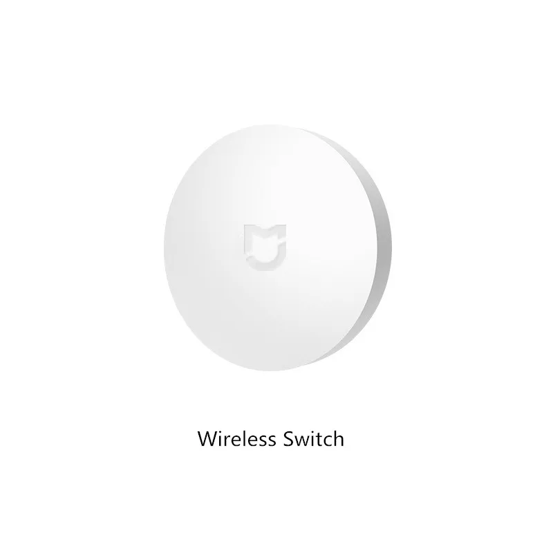 Wireless Switch Xiaomi умный дом Комплект Mijia шлюз двери окна человеческого тела датчик температуры и влажности Датчик беспроводной переключатель Zigbee розетка куб - Цвет: Wireless Switch