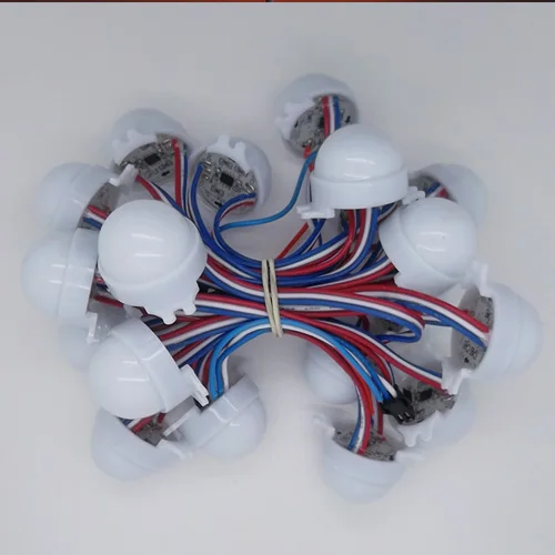 Модифицируемый пиксельный светодиодный модуль WS2811 RGB 30 мм цифровой