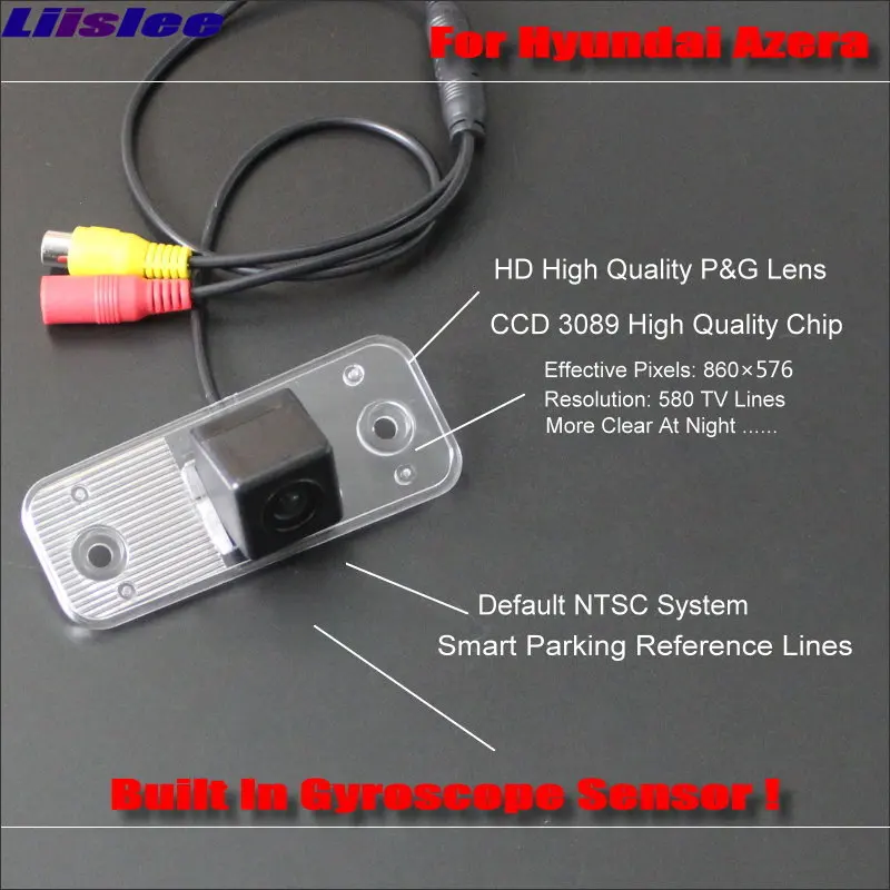 Liislee Backup Rear Reverse Camera For Hyundai Azera / Santa Fe HD 860 Pixels 580 TV Lines Intelligent Parking Tracks | Автомобили и