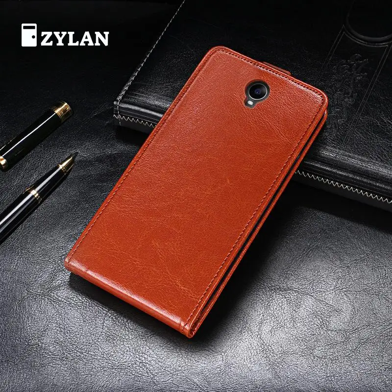 Кожаный чехол-книжка ZYLAN в стиле ретро для Cubot Max роскошный кожаный чехол