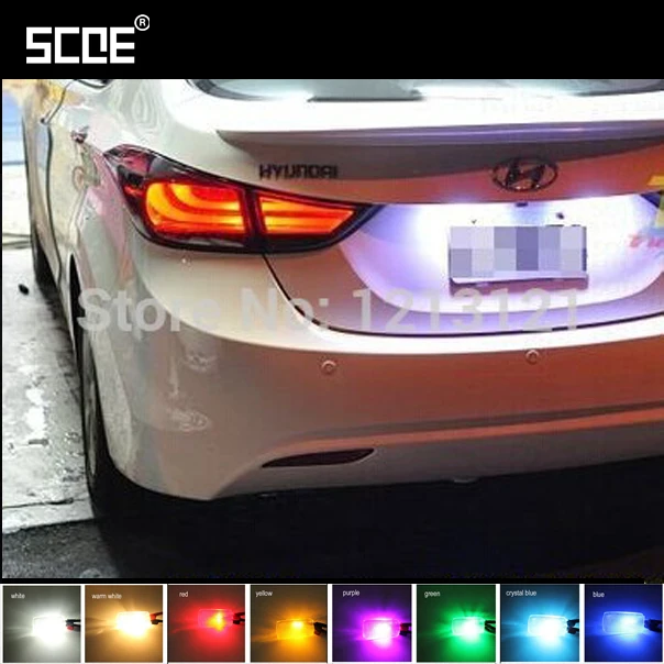 Светодиодный светильник SCOECar Styling2X20SMD для номерного знака Hyundai I30 IX35 Solaris Sonata Terracan