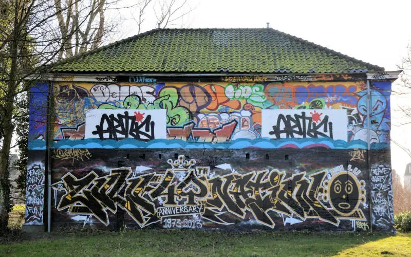 Плакат для Граффити нотариуса Neo Экспрессионизм Искусства Шелковой Ткани 21x13/40x24