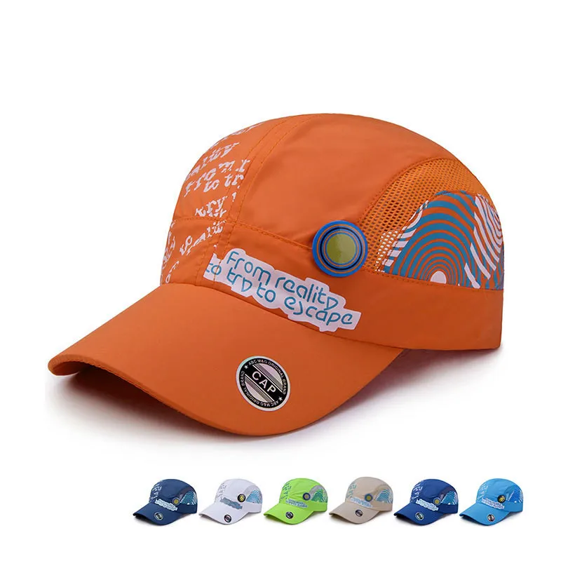 Бейсболка детская быстросохнущая Классическая дышащая сетчатая Кепка в стиле