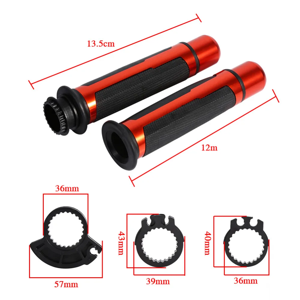 Автомобильный Стайлинг 1 пара 7/8 &quotУниверсальный алюминиевый руль для мотоцикла