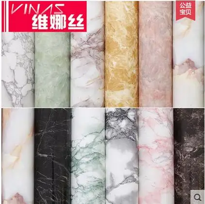 

Thickening marble renovation stickers hearth surface sticky wall paper waterproof and oil from cabinet cabinet furniture table24