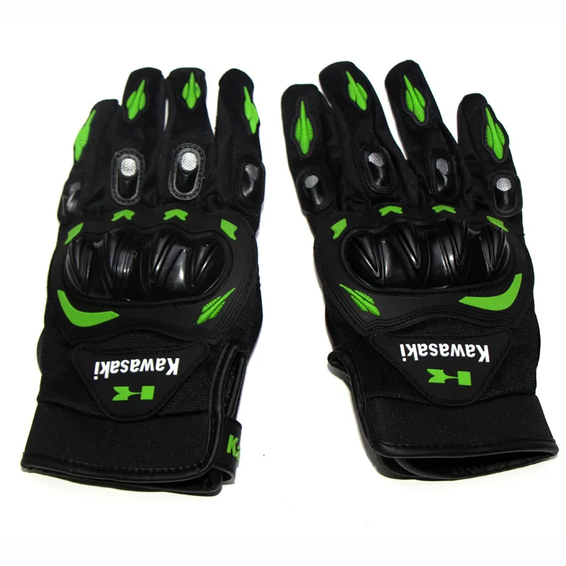 Лето Зима полный палец moto rcycle перчатки Ганц moto luvas moto крест кожа moto rbike guantes мото гоночные перчатки