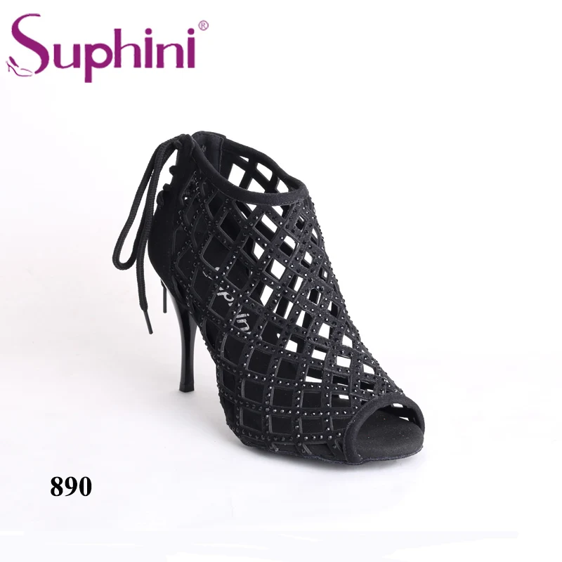 Black argentina heel ; Suphini; пикантные танцевальные сапоги со змеиным принтом; женские танцевальные сапоги в Аргентине - Цвет: Black argentina heel
