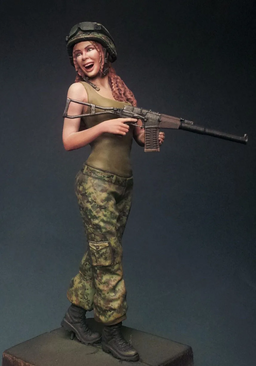 1/35 модельная фигурка из смолы комплект неразрисованный 372 | Игрушки и хобби