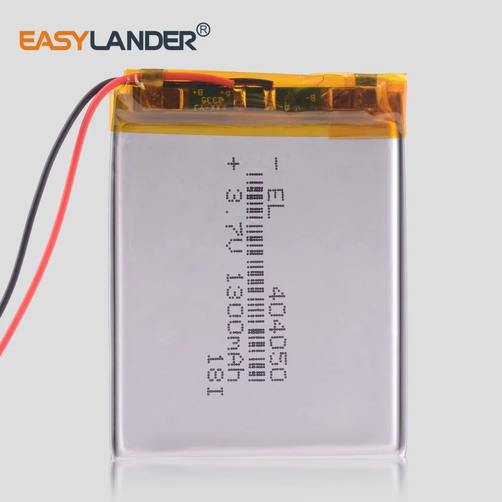 404050 3,7 V 1300mAH 443953 полимерный литий-ионный/литий-ионный аккумулятор для игрушек gps mp3 mp4 Динамик YP-CP3 samsung плеер