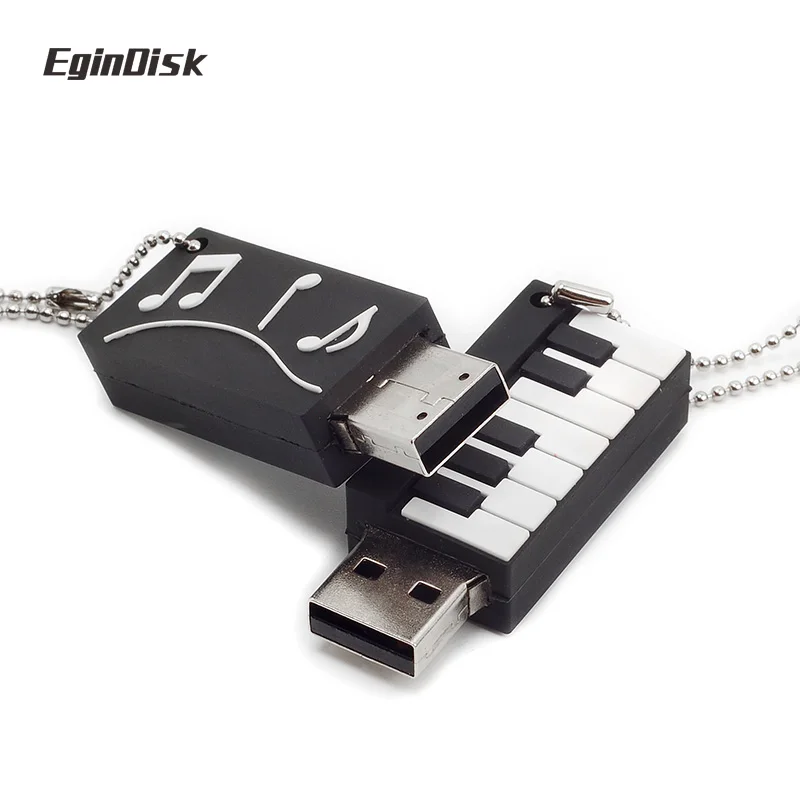 Мультфильм Usb пианино клавиатуры Stick музыкальных инструментов FlashDrive 8 gb 16 ГБ 32 64
