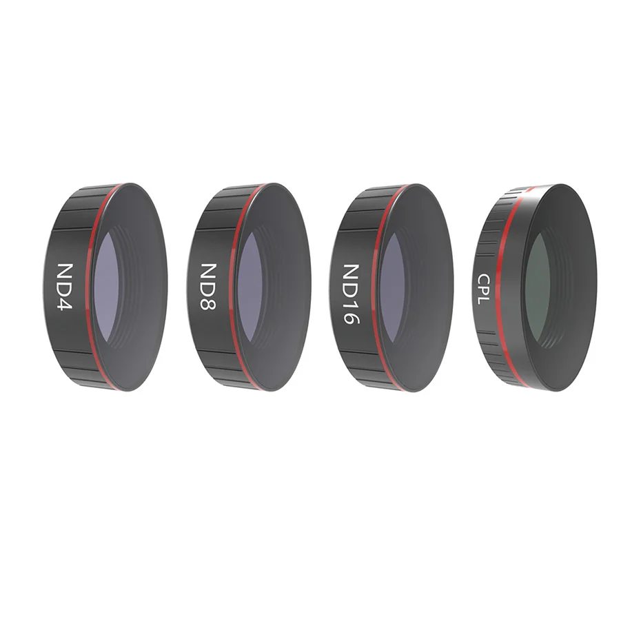 CPL ND 4 8 16 TENENELE для OSMO экшн Камера фильтр UV CPL ND1000 ND4/8/16/32-PL набор фильтров для камеры DJI Osmo экшн оптический Стекло Аксессуары для объективов - Цвет: CPL ND 4 8 16