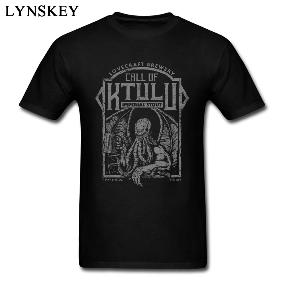 Стильная мужская хлопковая футболка в стиле ретро с принтом Call Of Ktulu Octopus Monster