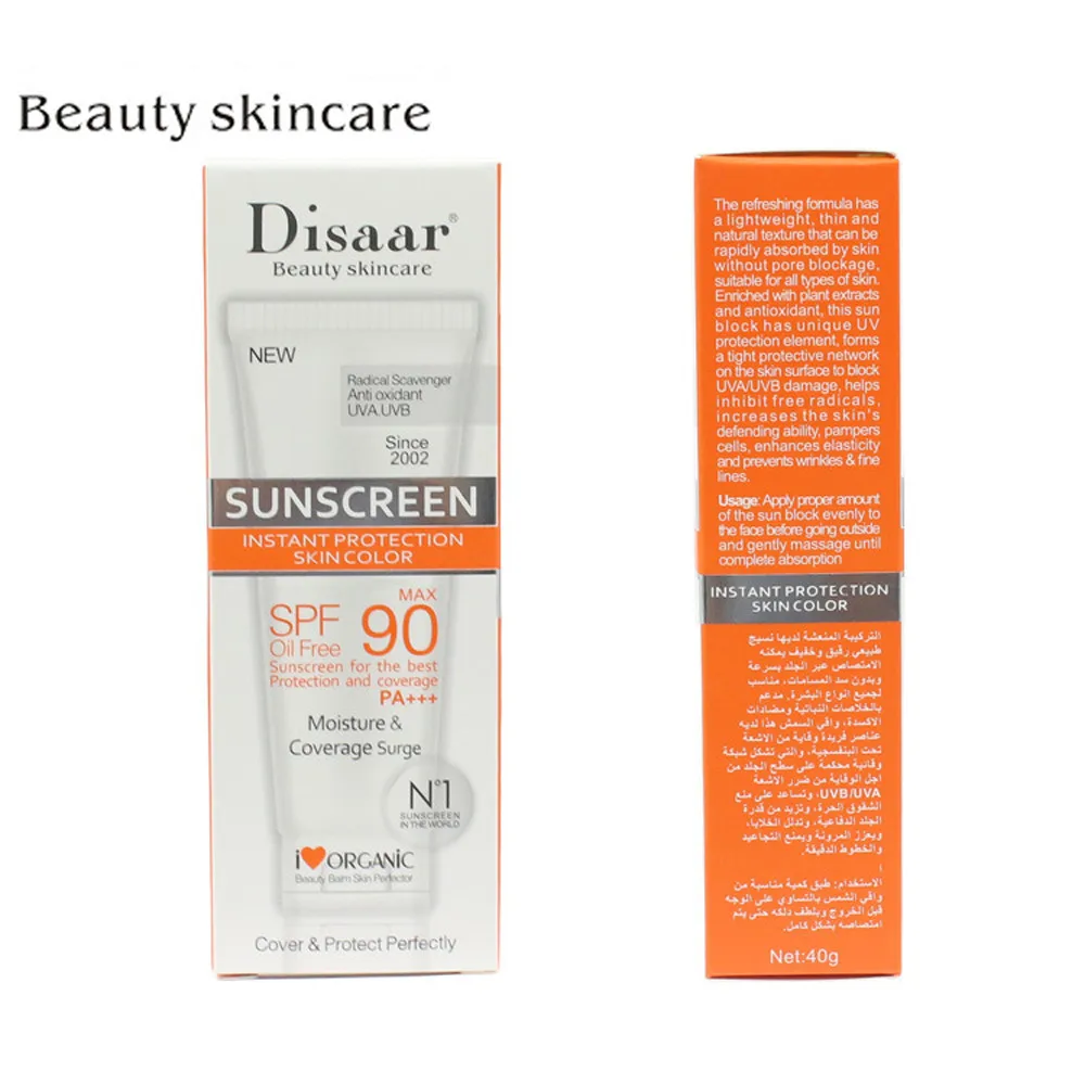 Солнцезащитный крем для лица и тела 40 г Spf Max SPF90 + | Красота здоровье