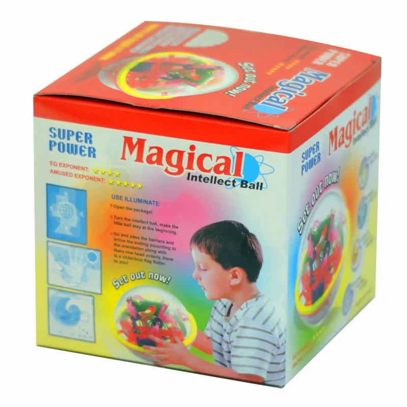 Новый 3D Magic Интеллект лабиринт шар детей логики баланса способность