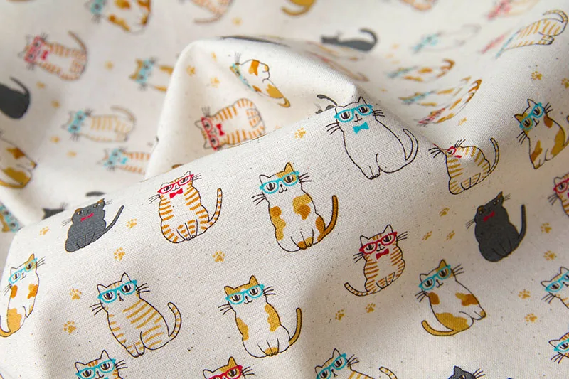 Полуметровая японская хлопковая ткань с принтом Cosmo Лоскутная Ткань | Дом и сад