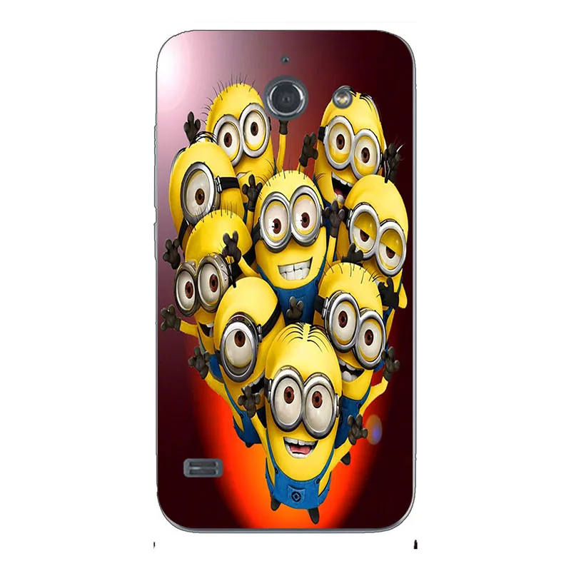 ZX44 Чехол для телефона, чехол для huawei Ascend Y550 Y 550 L01, Y550-L01 корпус телефона с рисунком, окрашенный Мягкий ТПУ силиконовый чехол в виде цветка - Цвет: ZX44
