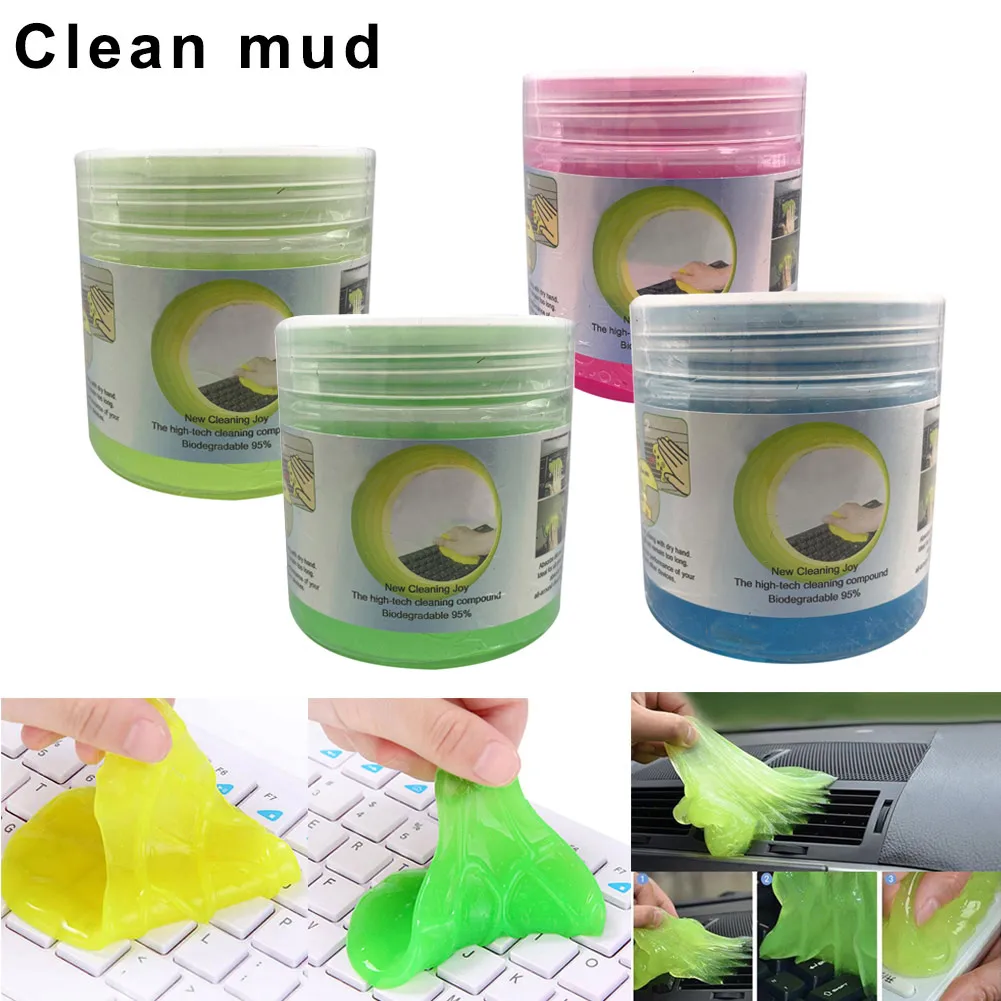 

3Pcs Dust Cleaner Tool Magic Sticky Compound Super Clean Gel for Computer Car Keyboard SDF-SHIP