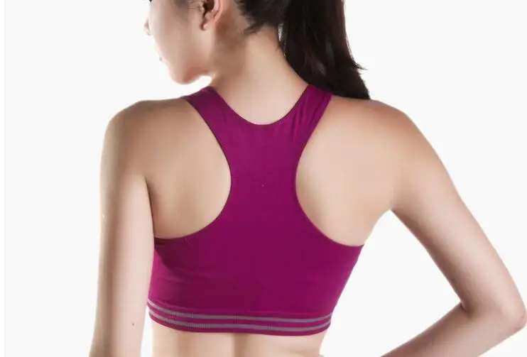 Для женщин быстросохнущие Мягкий Бюстгальтер Push Up безрукавки для фитнес-зал