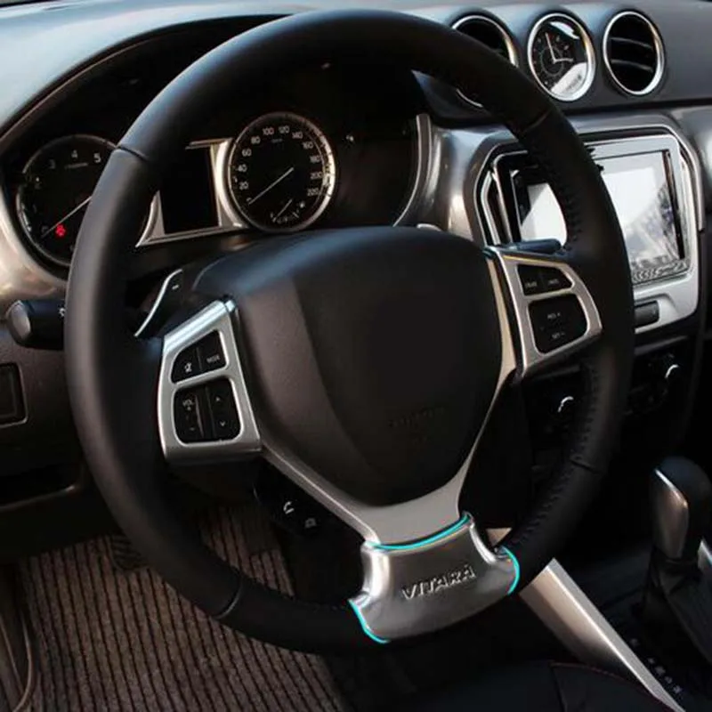 

Car ABS Chrome interior A column loudspeakers Cover Car Accessories For Suzuki Vitara Escudo 2015 2016