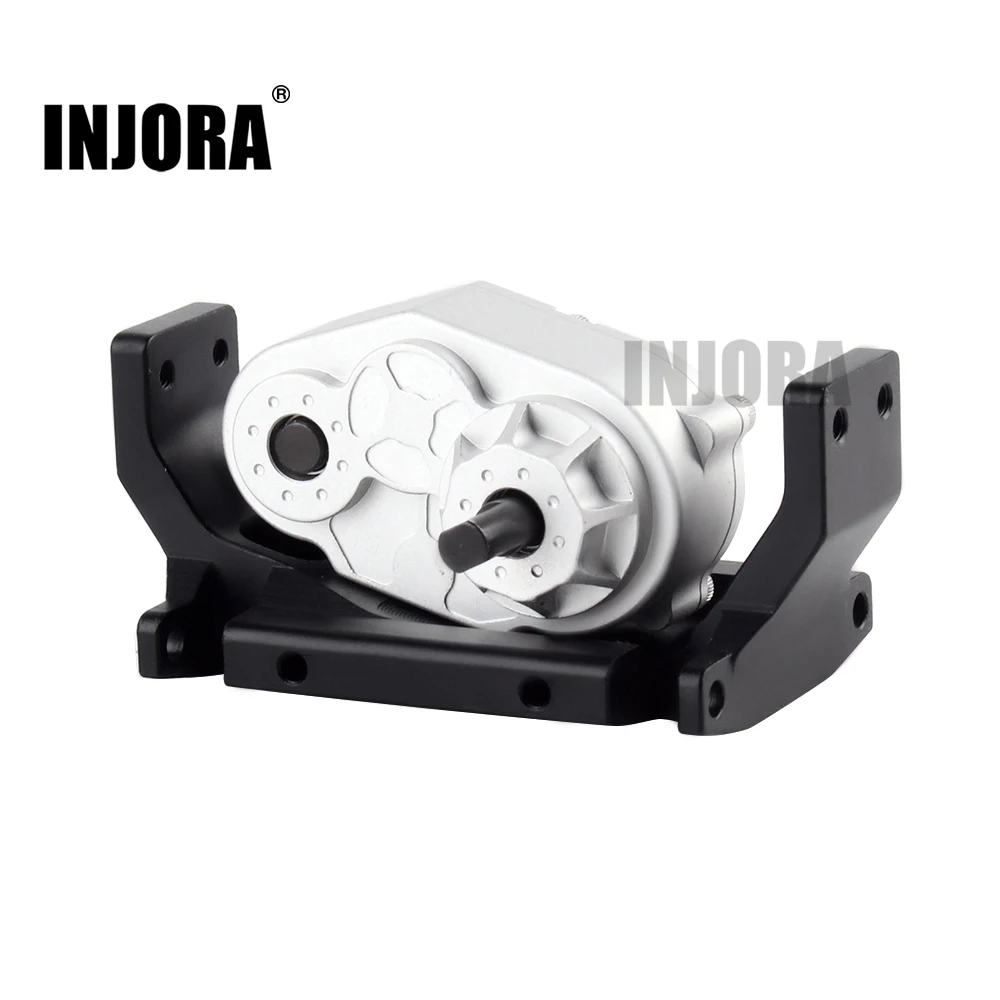 Металлический чехол для коробки передач INJORA D90 с креплением 72 мм 1/10 RC Crawler Axial SCX10