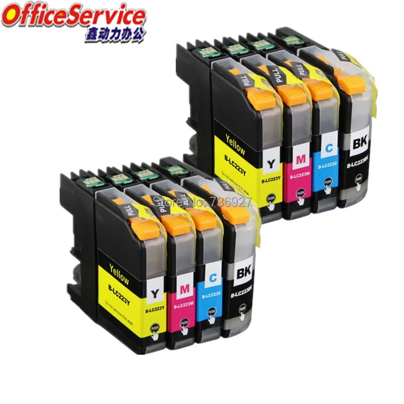 8X LC233 LC231 Совместимый картридж для принтера Brother DCP J562DW MFC J480DW J680DW J880DW