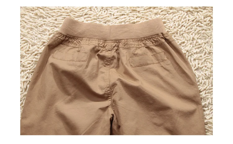 Брюки-карго женские с поясом на резинке батальных размеров | Женская одежда