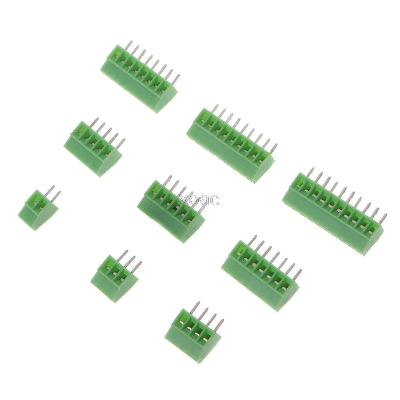 10 шт. 2Pin-10Pin винт PCB монтируемый клеммные блоки разъем 2 54 мм Шаг M13 Прямая поставка |