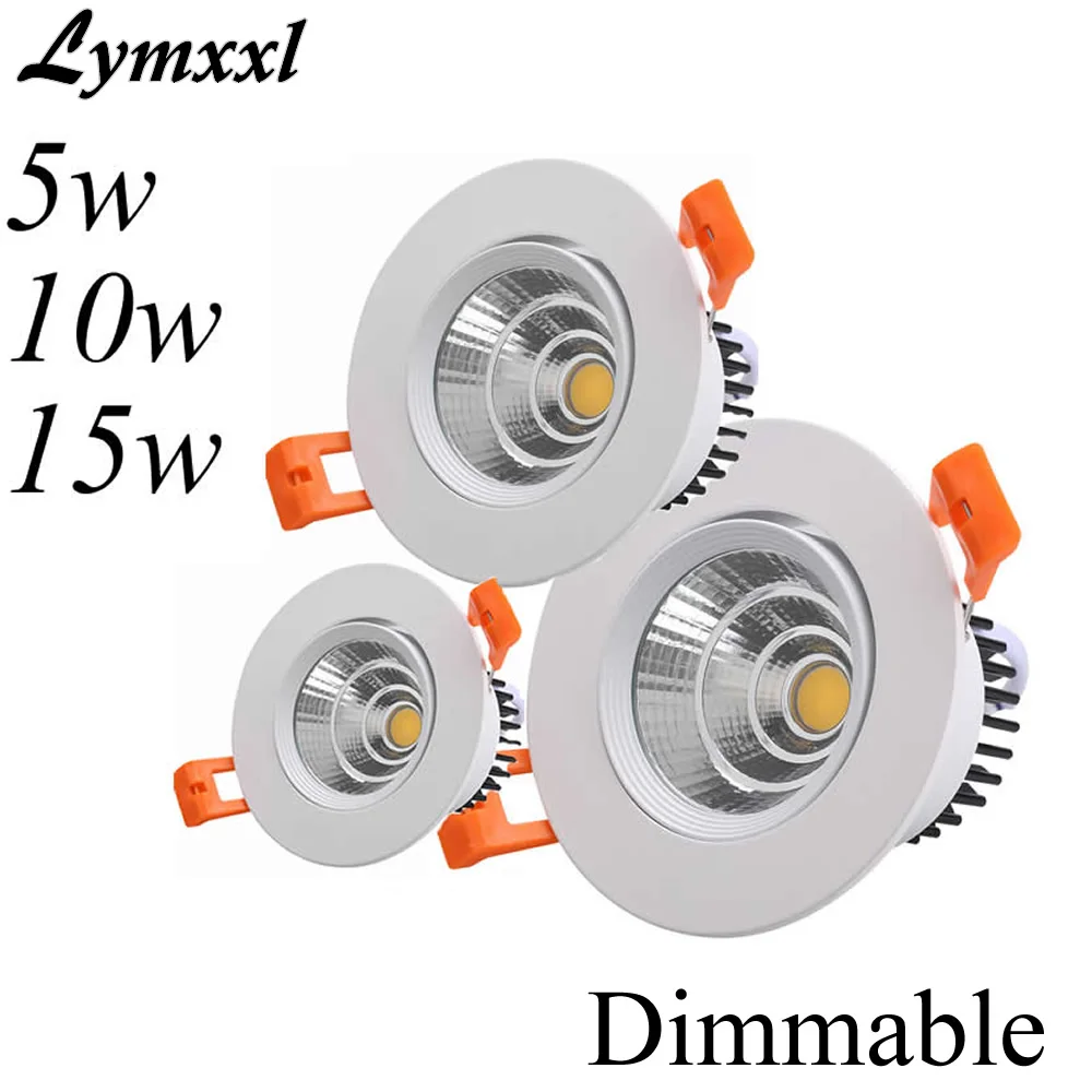Светодиодный светильник 5 Вт 10 15 Вт|cree 5w|dimmable leddimmable led recessed |