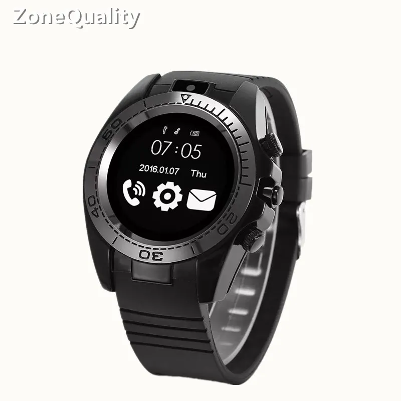 Zonequity Bluetooth Смарт часы SW007 поддержка SIM TF карта камера мужские Smartwatch для samsung huawei