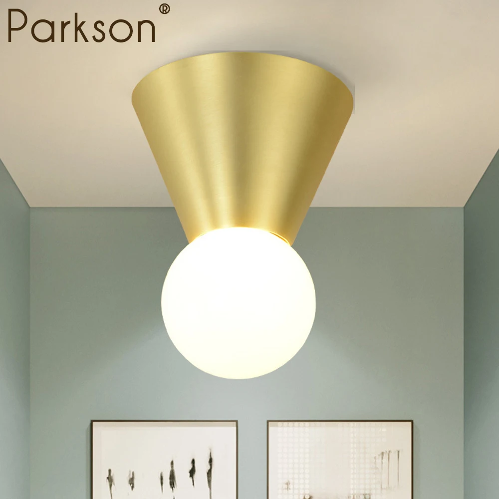 

Nordic ceiling light Cone Ball lamparas de techo corridor fashion simple corridor cloakroom suction led ceiling lamp plafondlamp